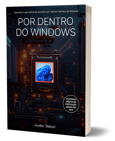 Capa do livro Por Dentro do Windows